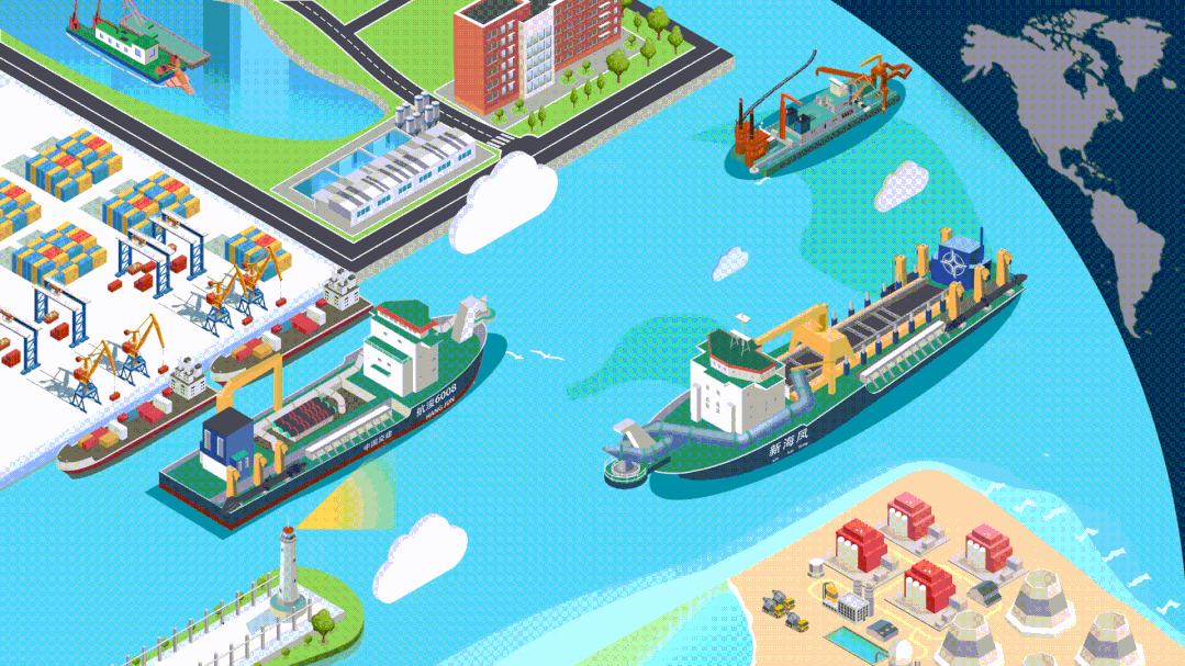 【一带一路】哥伦比亚布埃纳文图拉港TCBUEN码头疏浚项目(2025)顺利开工